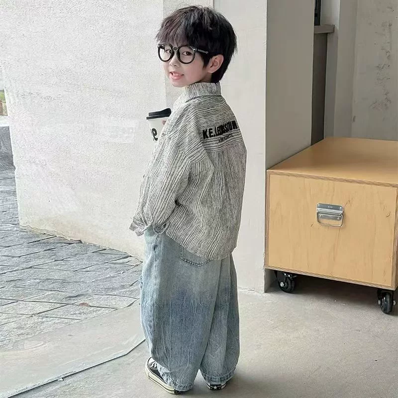 Autumn spring trend shirt for boys