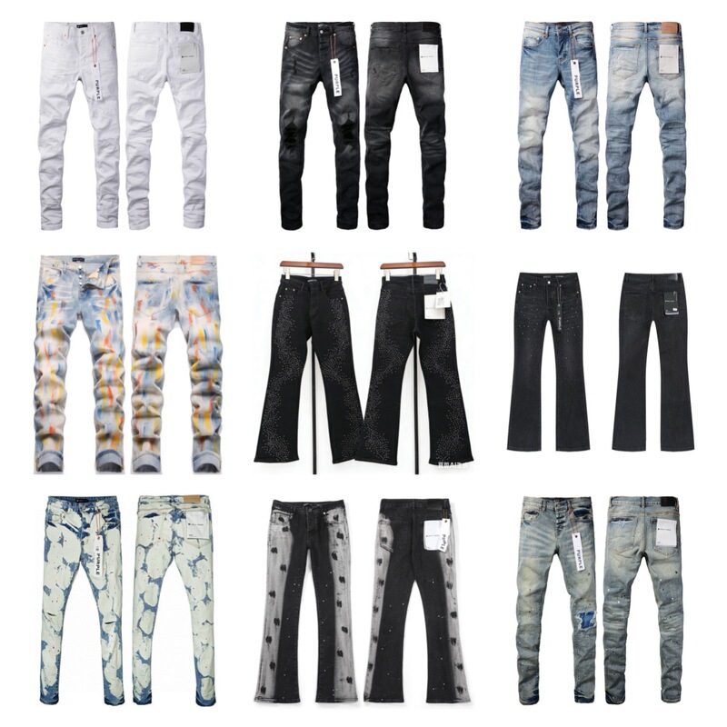26SS Summer PURBD high-end heavyweight cross-border American high street casual slim-fit skinny jeans, a must-have for trendy men