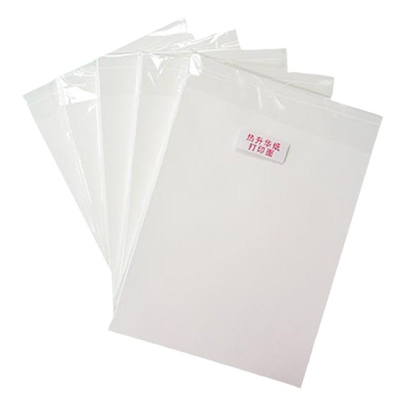 Papel de transferencia de sublimación A4 Papel de sublimación de calor A3 Papel de sublimación para hornear Papel de transferencia de calor Impresión sin engranajes Polvo posterior Fibra química de secado lento de secado rápido