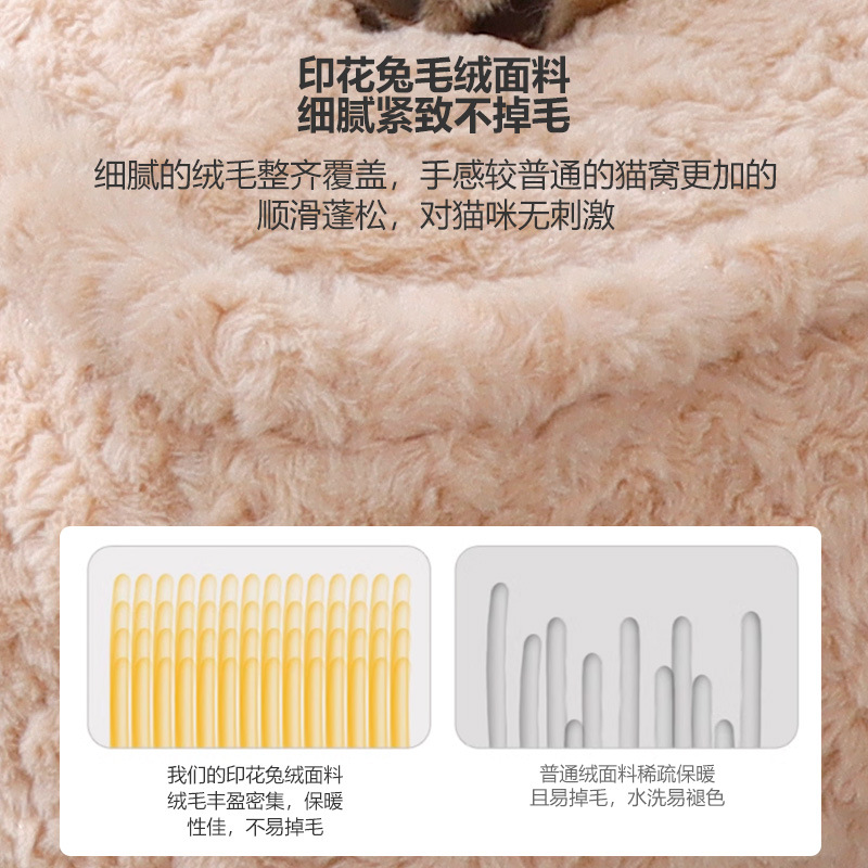 Cera para gatos al por mayor Four Seasons Universal Resistente a las mordeduras, cálido, extraíble y lavable, cojín para cama para perros, caseta para mascotas, perreras, suministros para mascotas