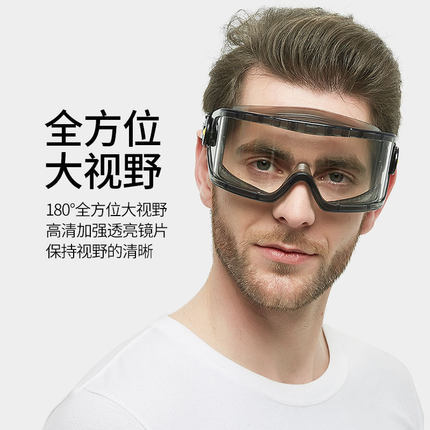 Delta Tower 101104 gafas de protección contra arena y polvo, protección contra salpicaduras y gotas de automóvil de pulido con gafas de miopía
