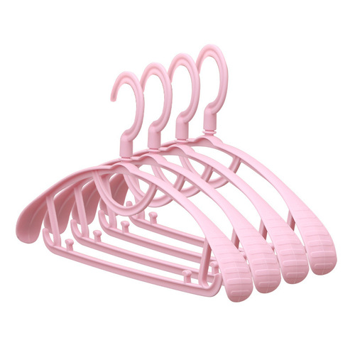 Household bedroom non-slip seamless wide shoulder clothes hanger clothing store clothes hanger wholesale hotel indoor dry cleaning shop dry and wet clothes hanger