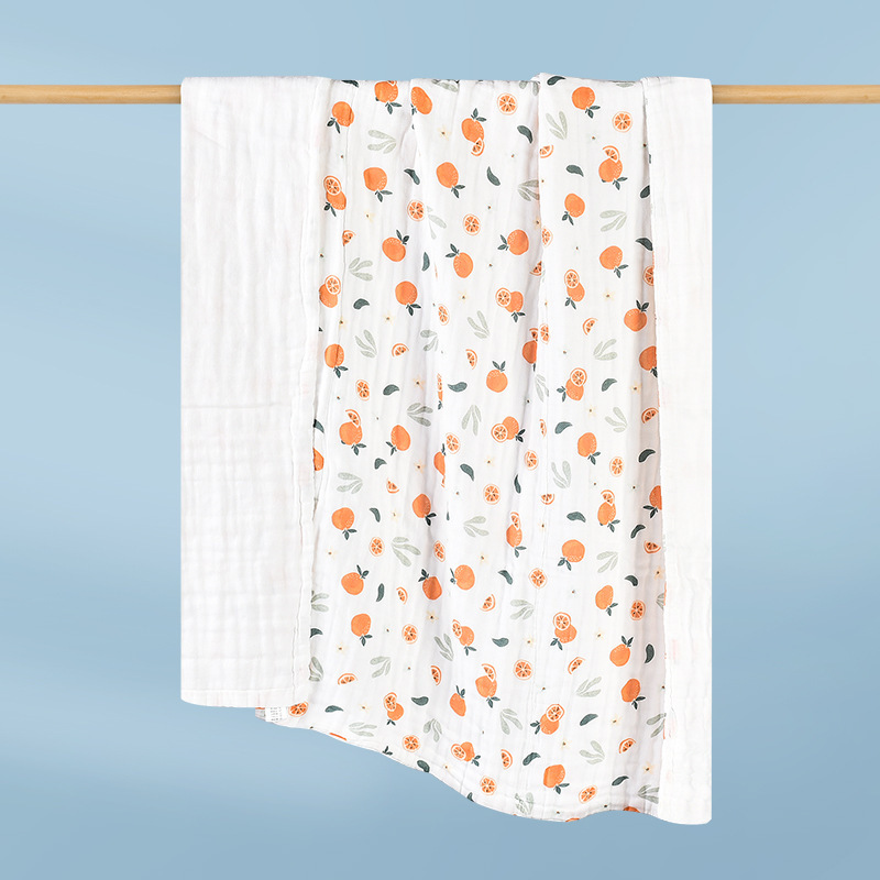 6-Layer Gauze Baby Bath Towel, Pure Cotton, Wide-Edged, for Children, 110*110cm, Six-Layer Blanket, Soft and Breathable 6-Layer Gauze Baby Bath Towel, Pure Cotton, Wide-Edged, for Children, 110*110cm, Six-Layer Blanket, Soft and Breathable