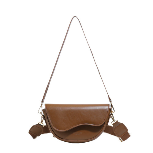 2025 Saddle Bag: Premium Texture, Niche Design, Women's Trendy Vintage-Style All-Match Crossbody Bag – Chic Shoulder & Underarm Option