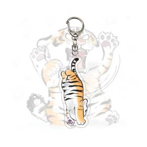 Mezzanine Little Tiger Cute Cerebellar Ax Cartoon Pendant Acrylic Keychain Pendant