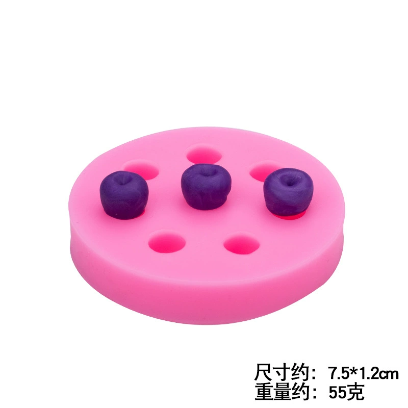 Blueberry berry berry beef shape silicone fondant model creative baking fondant cake mold chocolate mold