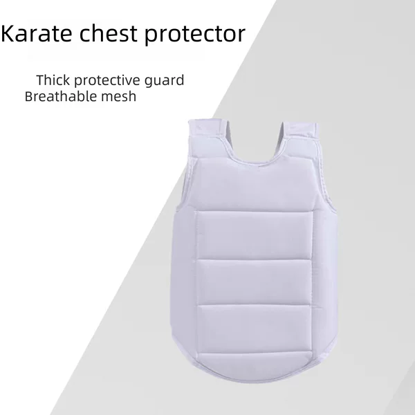 Shengyu Sports Equipment Karate Protective Gear Breathable Shock-Absorbing Inner Chest Protector Professional Armor Ce Certified Cross-Border Export