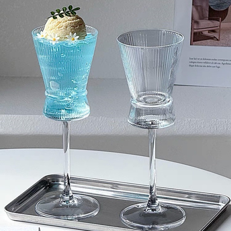 Vaso de champán de alto valor, copa de cinturón, copa de cóctel, copa de vino burbujeante, copa de vino de fruta