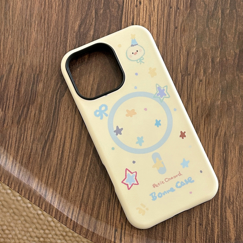 マグネット式スタンド付きスマホケース Apple iPhone16promax対応 13 かわいい動物柄 15 ハード 14 フィルム 17|undefined