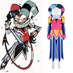 Hell Inn Fizzarolli Cosplay Costume, The Devilish Boss Fizzarolli Performance Costume, Clown Cosplay Costume
