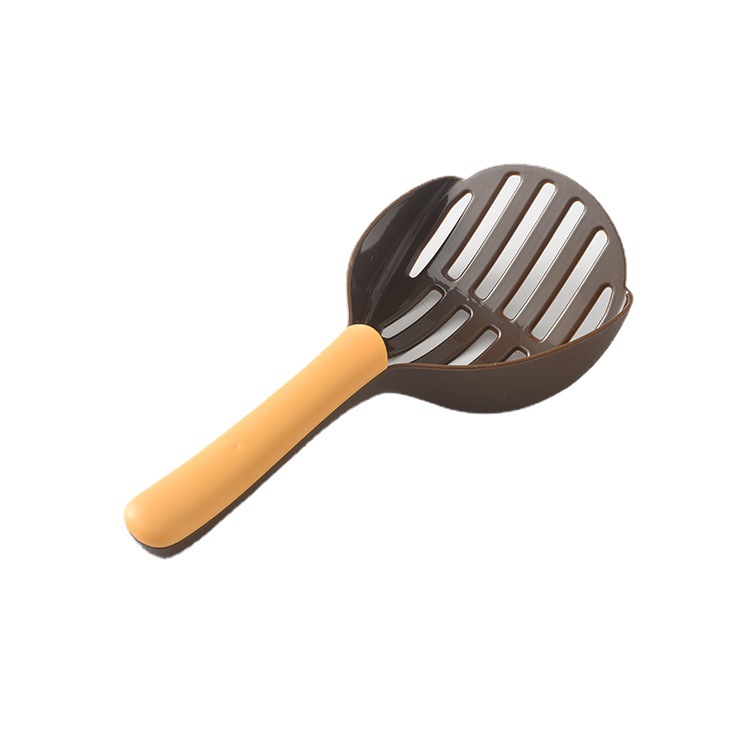 Pala de arena para gatos de mascotas pala de arena para gatos de plástico pala de arena para gatos pala de estiércol de gato de mascotas artefacto de mierda en stock al por mayor