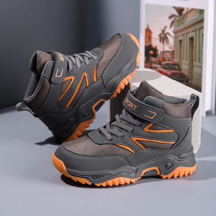 Children's Hiking Shoes 2025 New Cross-Border Men's and Women's Anti-Slip Outdoor Hiking and Running Boys' Sports Shoes