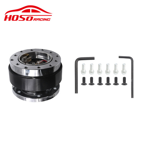 Steering Wheel Quick Release Adapter for Car Modification, Racing Aluminum Alloy Ball Bearing Quick Release Wheel Connector