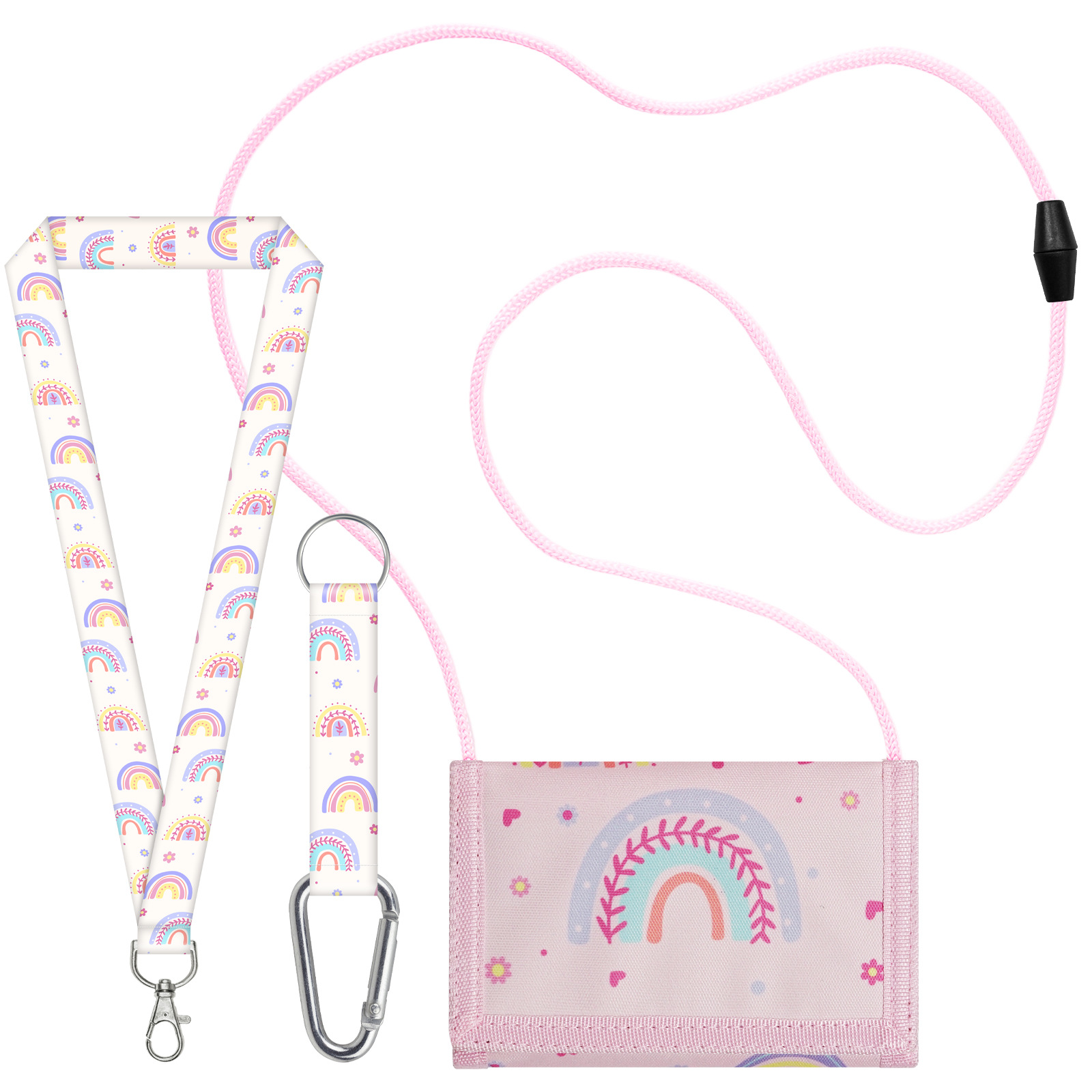 Small Batch Orders from the Luggage Factory: Children's Cartoon 70% off Wallet, Amazon Cross-Border Bestseller Rainbow Series