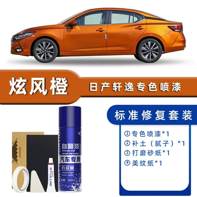 Avtomobil boya qələmləri Pearl White Classic Car Paint - product-specification-grids-xuanfeng-orange-standard-repair-free-soil-replenishment-simple-tools