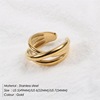 Fashionable ring, accessory stainless steel, wholesale