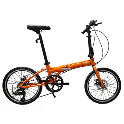 铝合金折叠自行车批发学生自行车超轻折叠自行车厂家定制自行车
