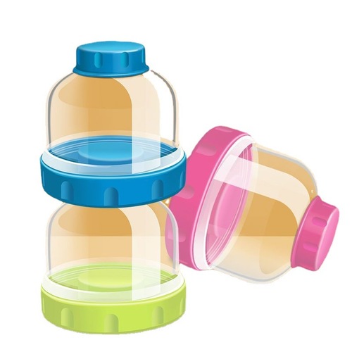 奶粉储存罐婴儿装盒便携式外出大容量宝宝分装迷你小号密封格厂家
