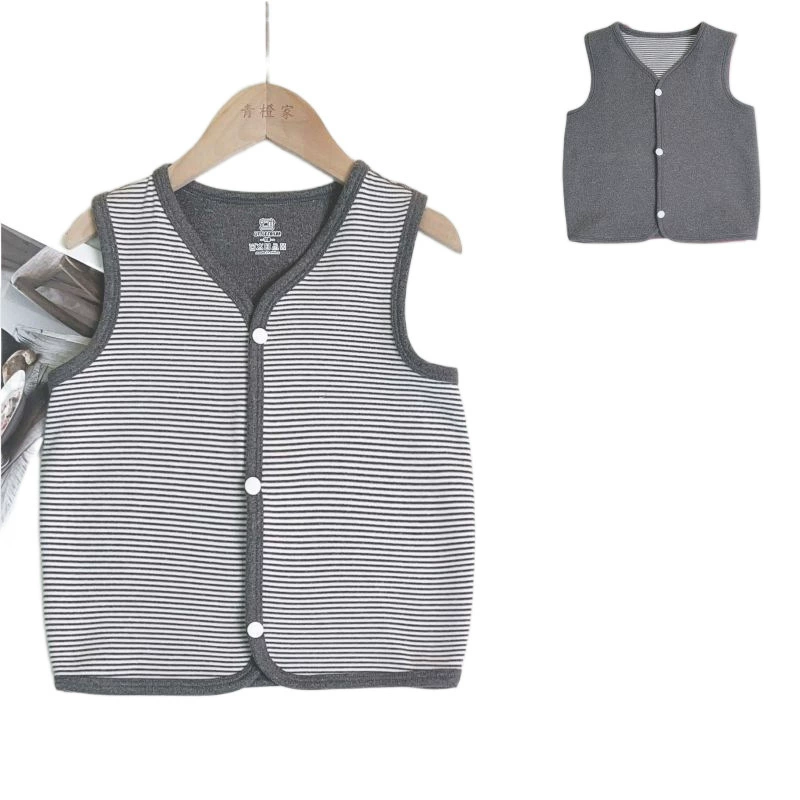 Children's autumn soft keep warm vest for boys