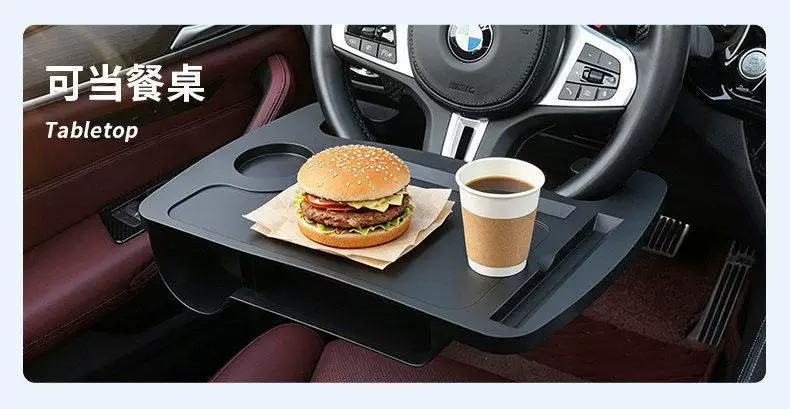 Truck steering wheel table board, light truck multifunctional storage rack, dining table, semi-trailer dining table, computer office desk