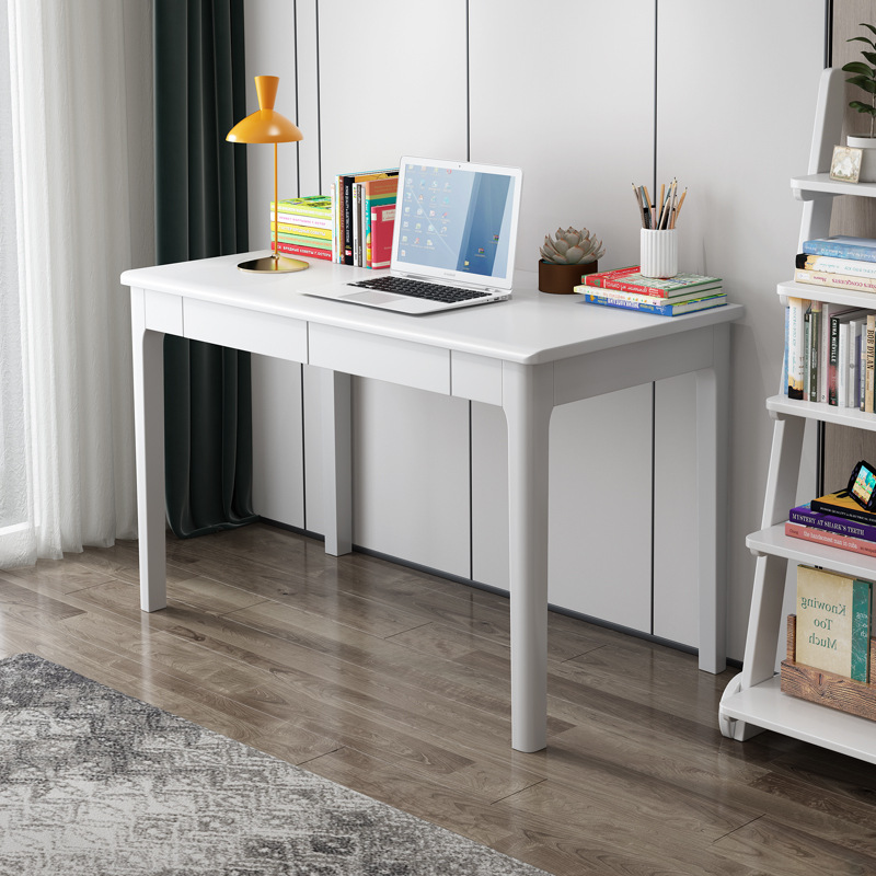 Escritorio de computadora de madera maciza moderno escritorio simple pequeño apartamento dormitorio escritorio mini escritorio simple Escritorio