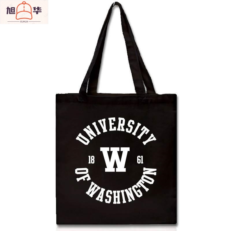 UW新品University of Washington华盛顿大学帆布包纪念环保购物袋