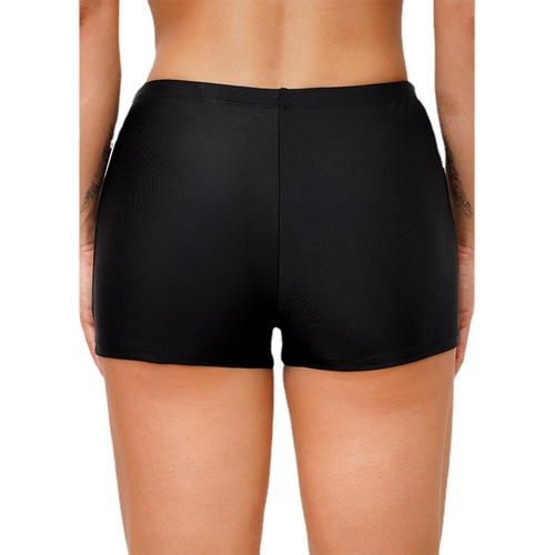 Summer Straight Leg Swimsuit for Women, European and American Hot Spring Conservative Fat Suit, Single Piece Straight Leg Swimsuit for Women, Nylon