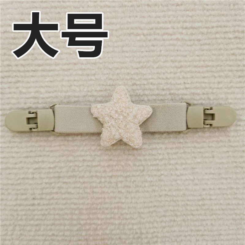 INS estilo coreano clip de suspensión oso pantalones de tirantes para niños clip anti-caída clip de la correa del hombro soporte de la falda de la suspensión antideslizante artefacto de hombro