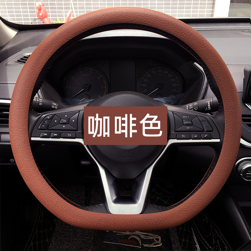 車のシリコン製ハンドルカバー、男女兼用、おしゃれ、吸汗性、滑り止め、汎用、四季対応、薄型、柔らかい、車載用|undefined