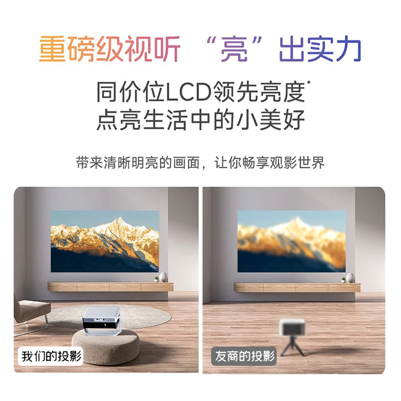 源工場【韓国現代g 3】超清1080p投壁ホームシアター雲台360度プロジェクター|undefined