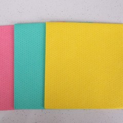 打孔三色抹布清洁巾快速吸水进口品质一件代发现货闪发工厂直销