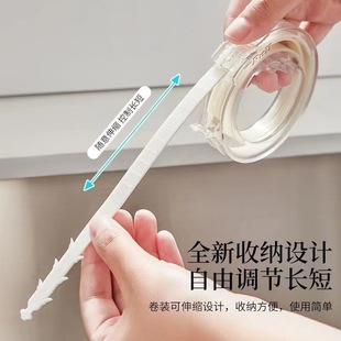 Pipe Dredge, Sewer Hair Cleaner, Wash Basin Cleaning Brush, Water Pipe Artifact, Unblocking Tool