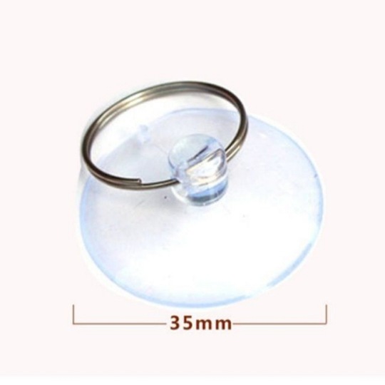Screen Suction Device 3.5mm Powerful PVC Transparent Suction Cup Apple Android Phone LCD Screen Disassembly and Repair Tool