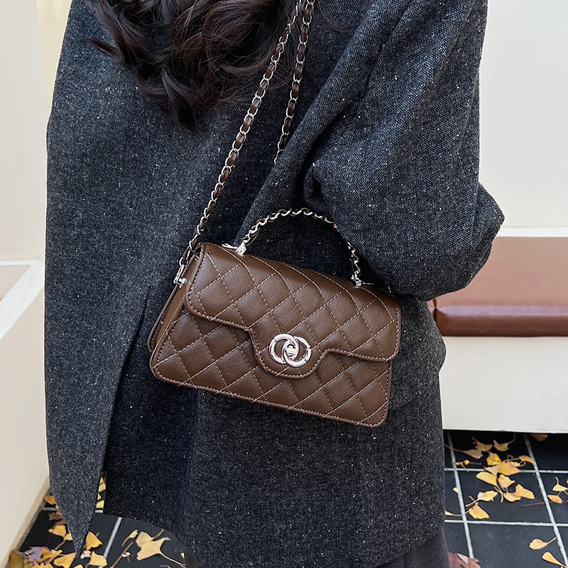 2025 nueva moda versátil bolso de mano pequeño bolso de mano de alta calidad para mujeres bolso de estilo exterior casual bolso de cadena bolso de mochila