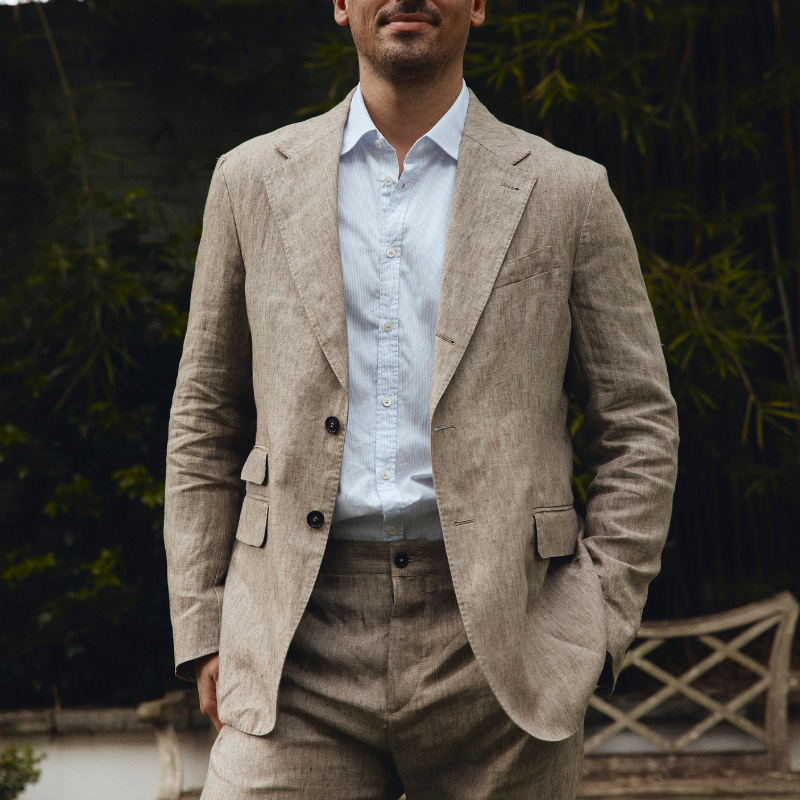 SloopSuitJacketinTaupe