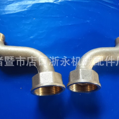 专业直销M30*2-G3/8黄铜燃气表弯管接头