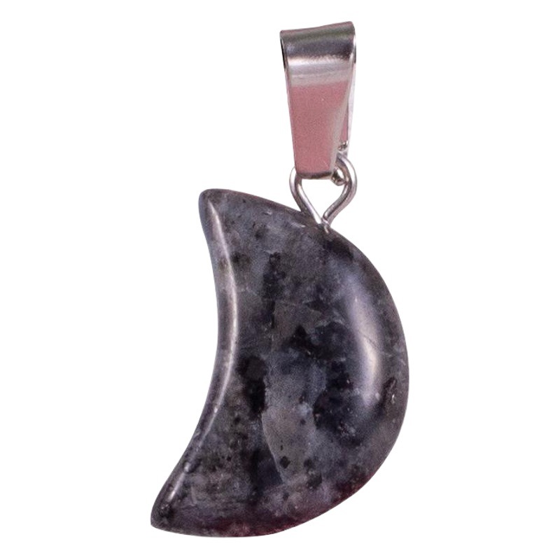 Fábrica al por mayor natural Rosa piedra Luna COLLAR COLGANTE DIY joyería haciendo pendientes accesorios de la joyería en stock