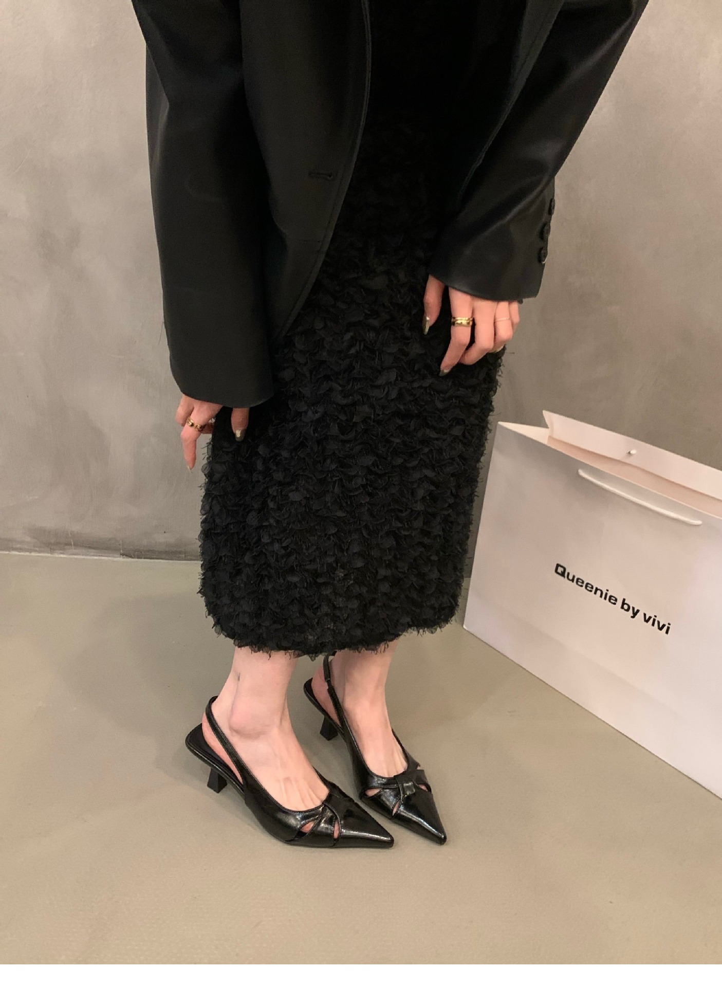 Elegant Women’s Stiletto Sandals With Sequins And Pointed Toe_voghion.com