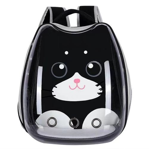 Transparent Pet Bag New Breathable Space Capsule Cat Bag Shopping Portable Backpack Cat Backpack Cartoon Pet Supplies