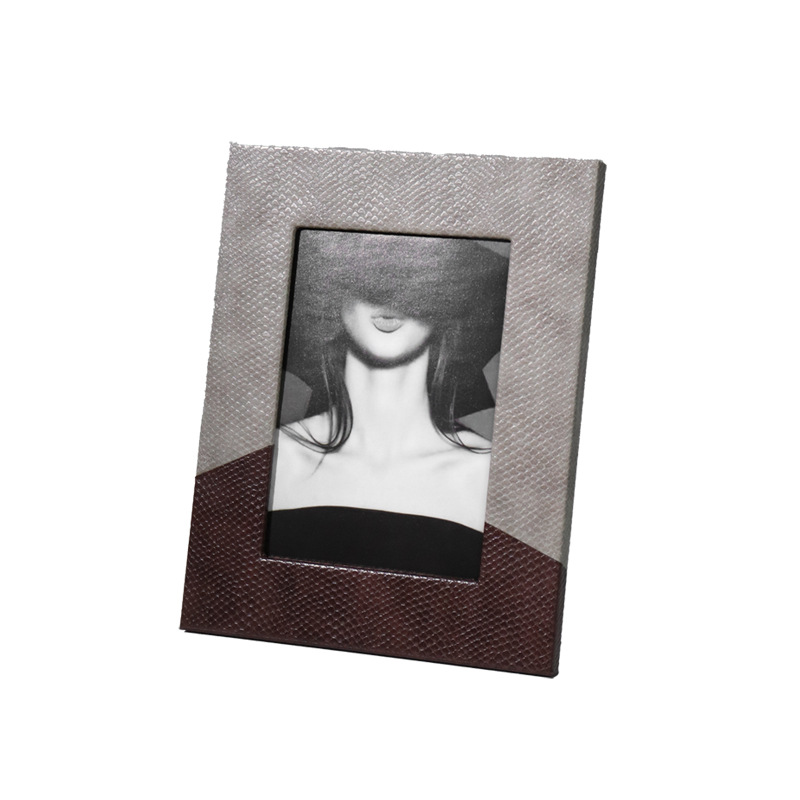 Modern and minimalistic table design photo frame for bedroom