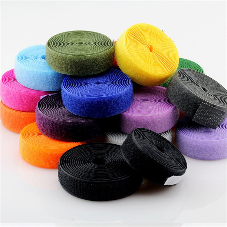 尼龙魔术贴 彩色尼龙魔 术贴绑带 纱窗门帘魔术贴彩色魔术贴