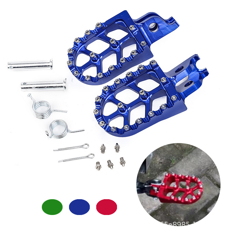 Off-Road Motorcycle Modified Parts Cnc Pedals Aluminum Alloy Pedals Suitable for Crf250L/Crf300L450L