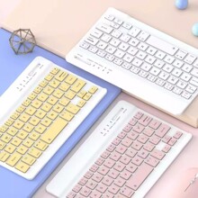 蓝牙无线键盘鼠标套装平板电脑外接静音女生vivo无声安卓手机专用