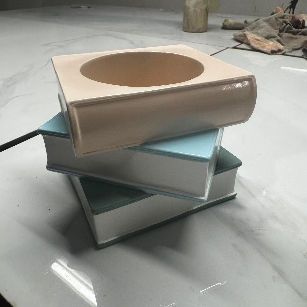  Creative Book Flower Pot Decorations Garden Courtyard Unique Home Decoration Resin Crafts Ornaments Gifts