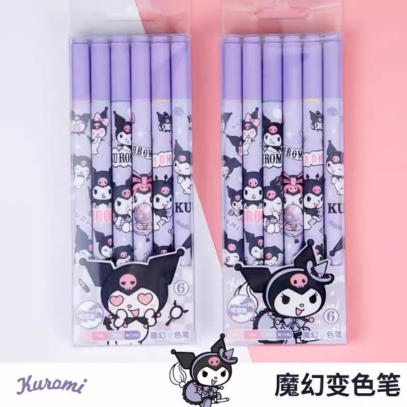 Kurome color changing pen/6 pieces/box