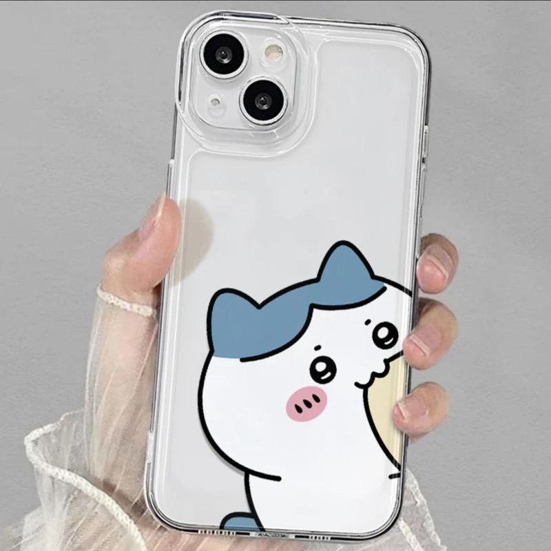カップル Xiaobawa Usachi Apple 16Plus 携帯電話ケース iPhone15 人気モデル 14 クリエイティブ 13 かわいい|undefined