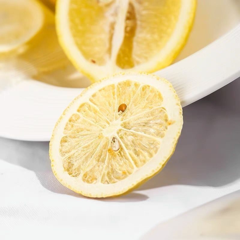 Dried Lemon Slices Ning Meng Pian 500g Oven Dried Citrus Slices for Herbal Tea and Infusions overview