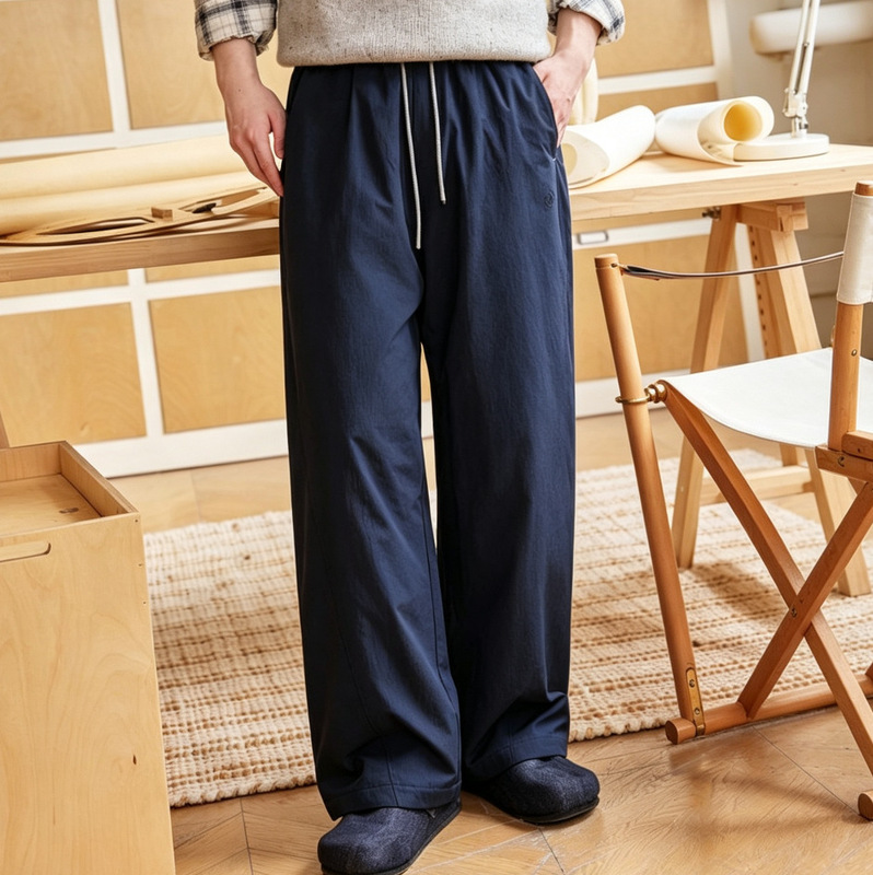 Men's fleece-lined softshell hiking pants for winter outdoor sports, windproof, waterproof, lightweight, breathable, durable, thickened