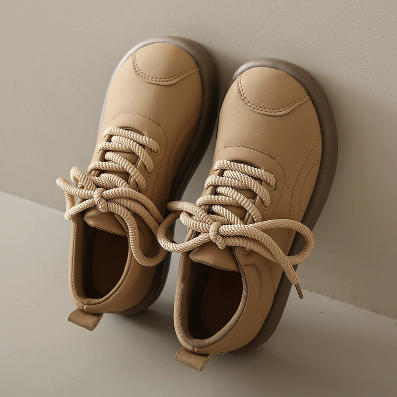 Одиночные туфли Lefu Женская 2024 осень новый ретро круглые туфли маленькие кожаные туфли повседневные не устали