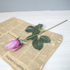 Advanced feel moisturizing rose buds single support rose hand holding simulation flower fake flowers simple home living room decorative flowers